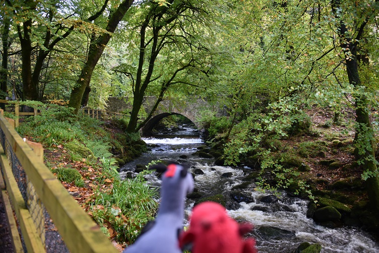 Brücke über den FLuss