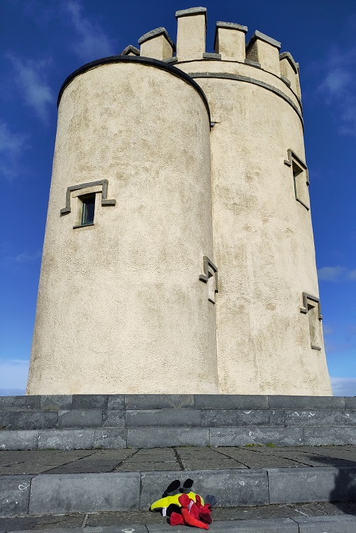 Leuchtturm an den Cliffs of Moher