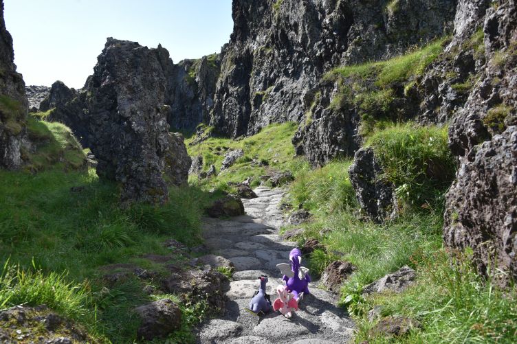 Weg zum Djúpalónssandur Beach