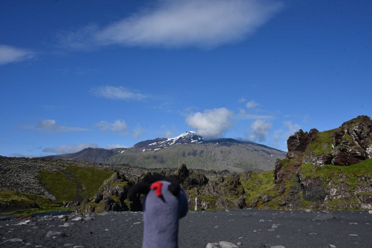 Blick auf den Snæfellsjökull