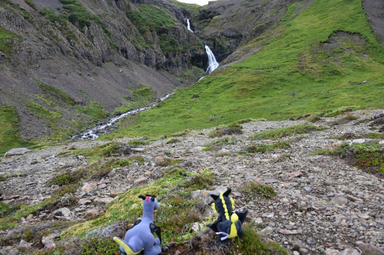 Wasserfall bei Borgarnes