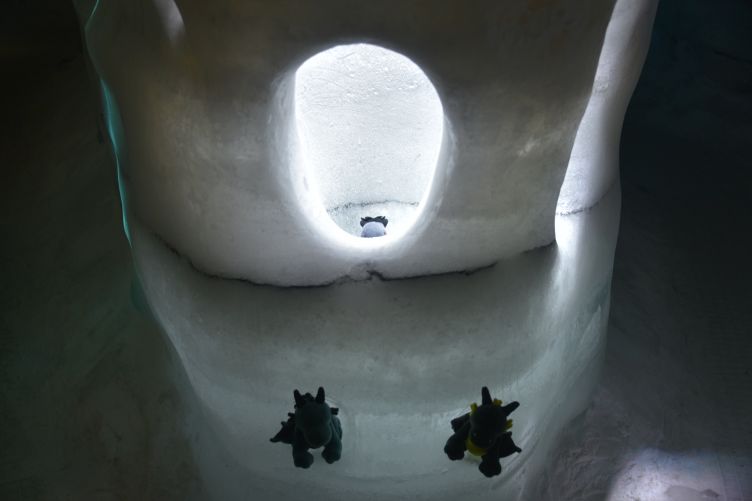 Eishöhle im Perlan