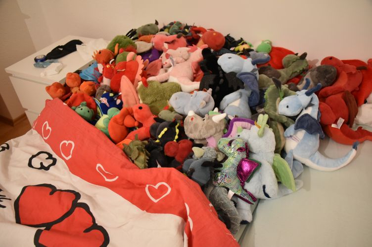 Kuschelrunde im Bett