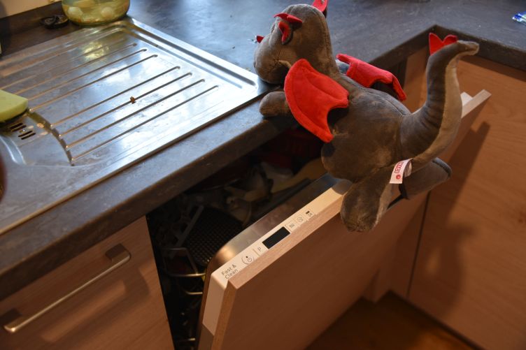 Dracon startet die Spülmaschine
