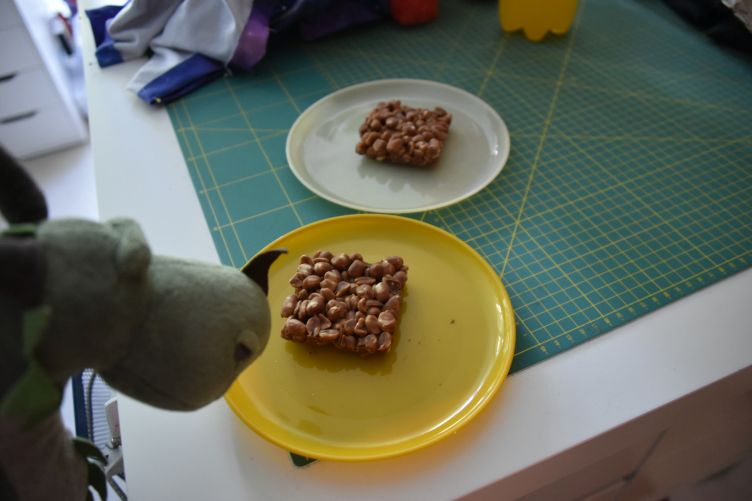 Nussschokolade für Päffchen