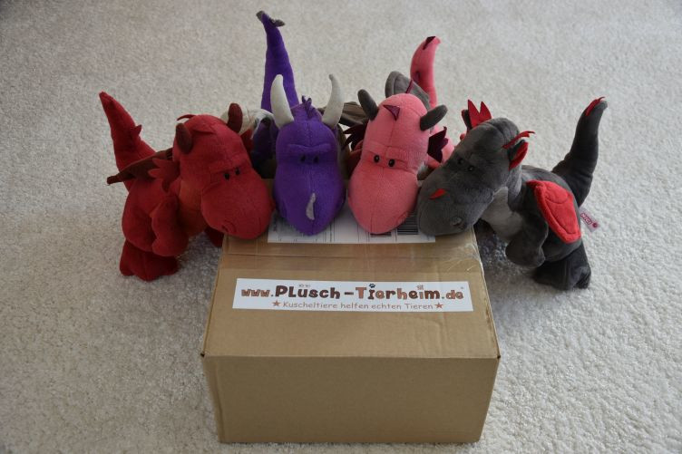 Paket aus dem Plüsch-Tierheim