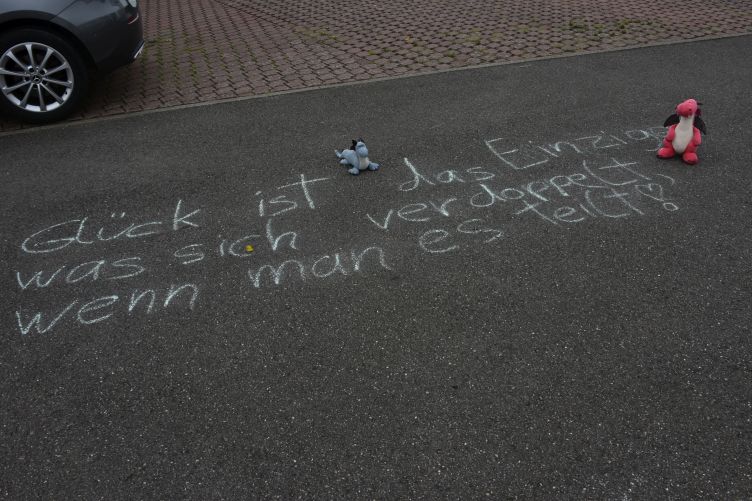 Kreidebotschaften