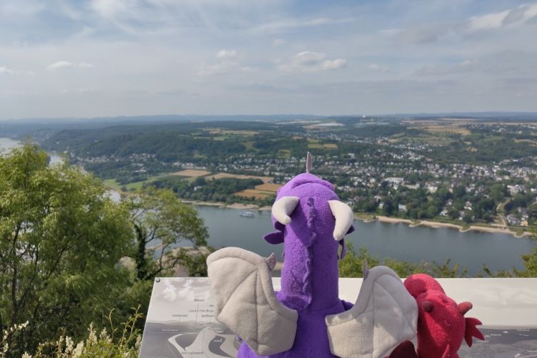 Aussicht vom Drachenfels