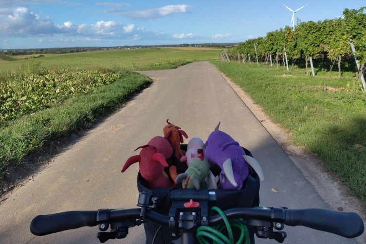 Radtour rund ums Drachenfamilienzuhause