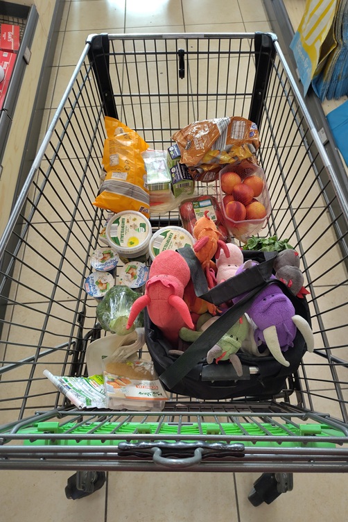 Einkauf im Supermarkt