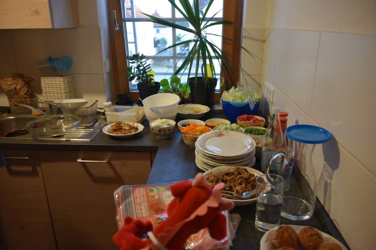 Abendessenbuffet