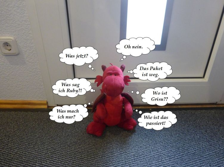 Das Paket ist weg