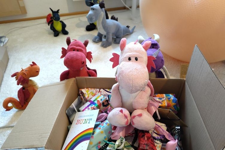 Ein größerer Karton wurde gefunden