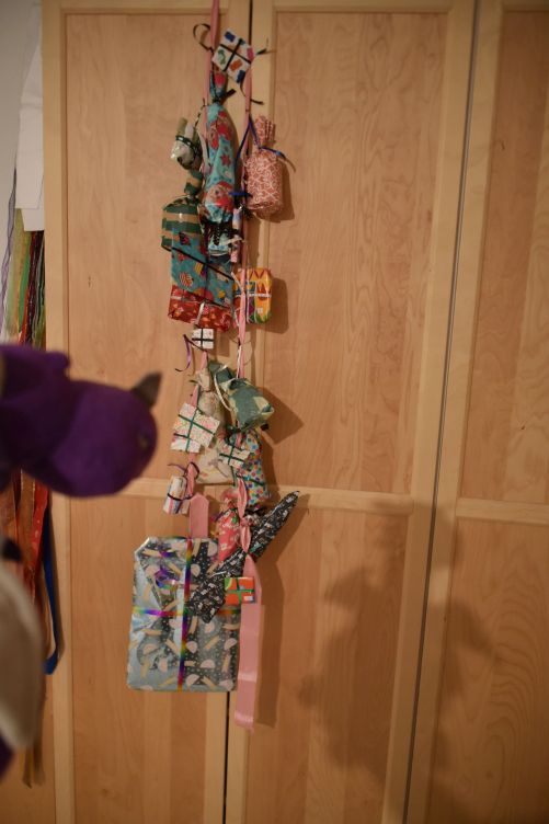 Steffens Adventskalender am Schrank