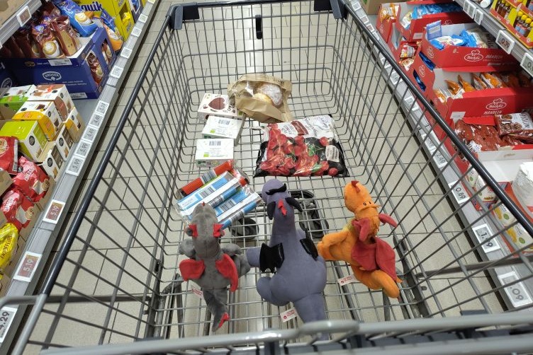 Einkauf im Supermarkt