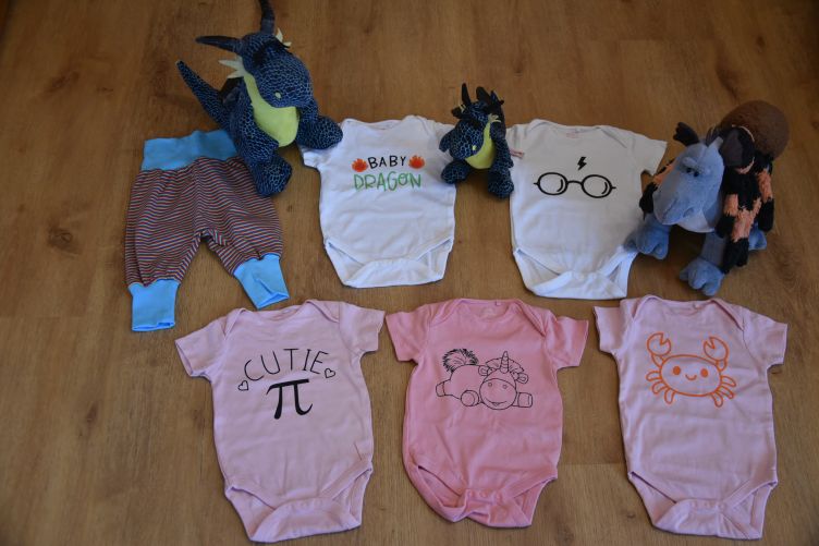 Toll beplottete Bodys