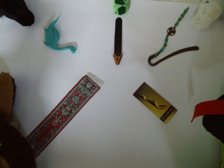 Lesezeichen-Präsentation