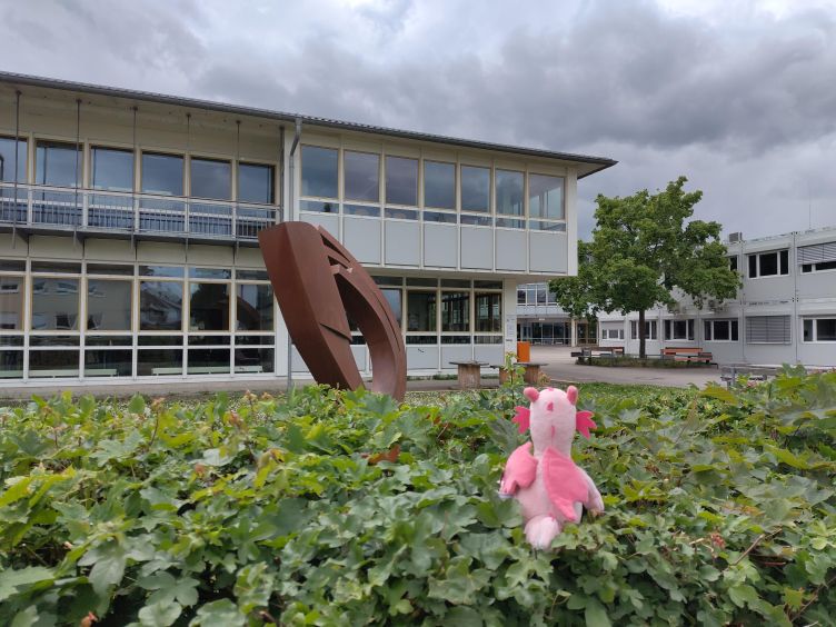 Fleur an der Schule
