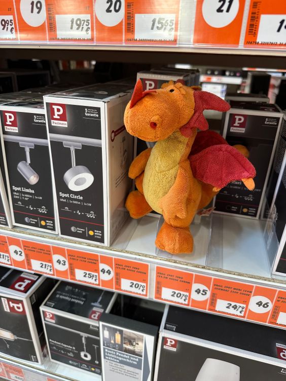 Paffina sucht die Lampe